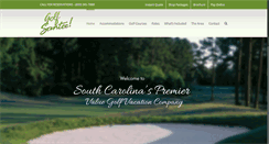 Desktop Screenshot of golfsantee.com